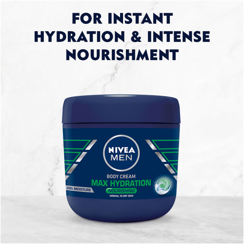 Nivea Men Max Hydration Body Cream 400ml