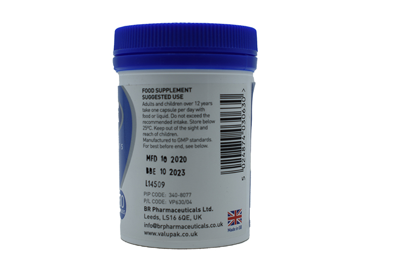 Valupak Vitamin E 400 I.U Capsules 30's