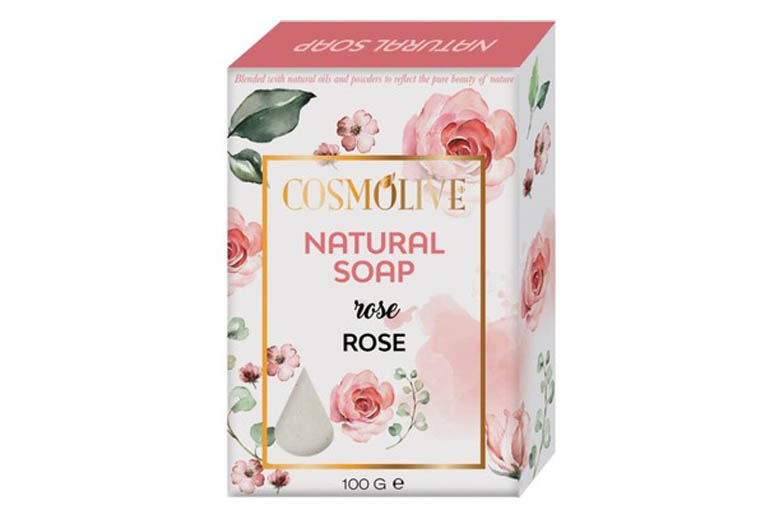Cosmolive Natural Soap Rose 100g